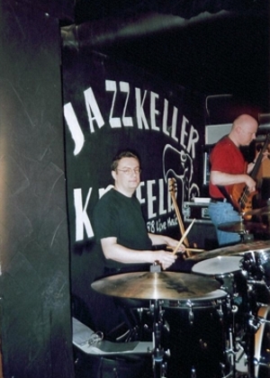 Stefan und Klaus im Jazzclub